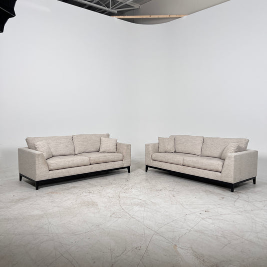 Thomasville Matching Sofas. Identical fabric loveseat couch. delivery available