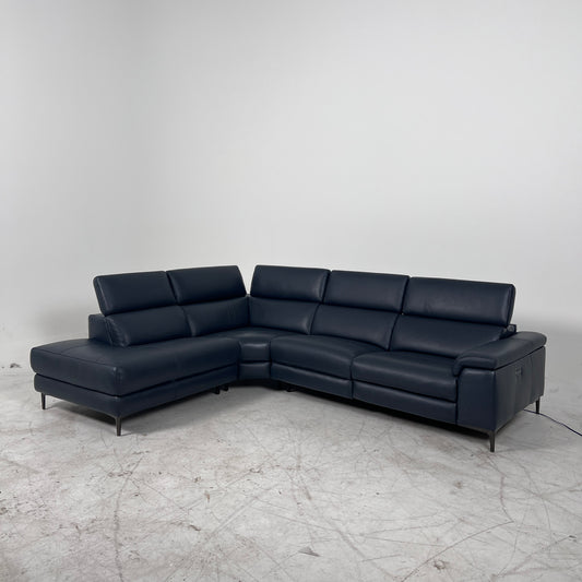 Scan Design Power Reclining sectional. L shaped sofa couch. delivery available