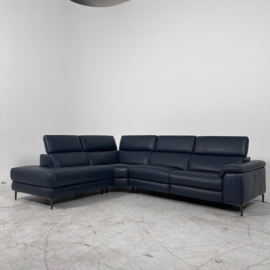 Scan Design Power Reclining sectional. L shaped sofa couch. delivery available