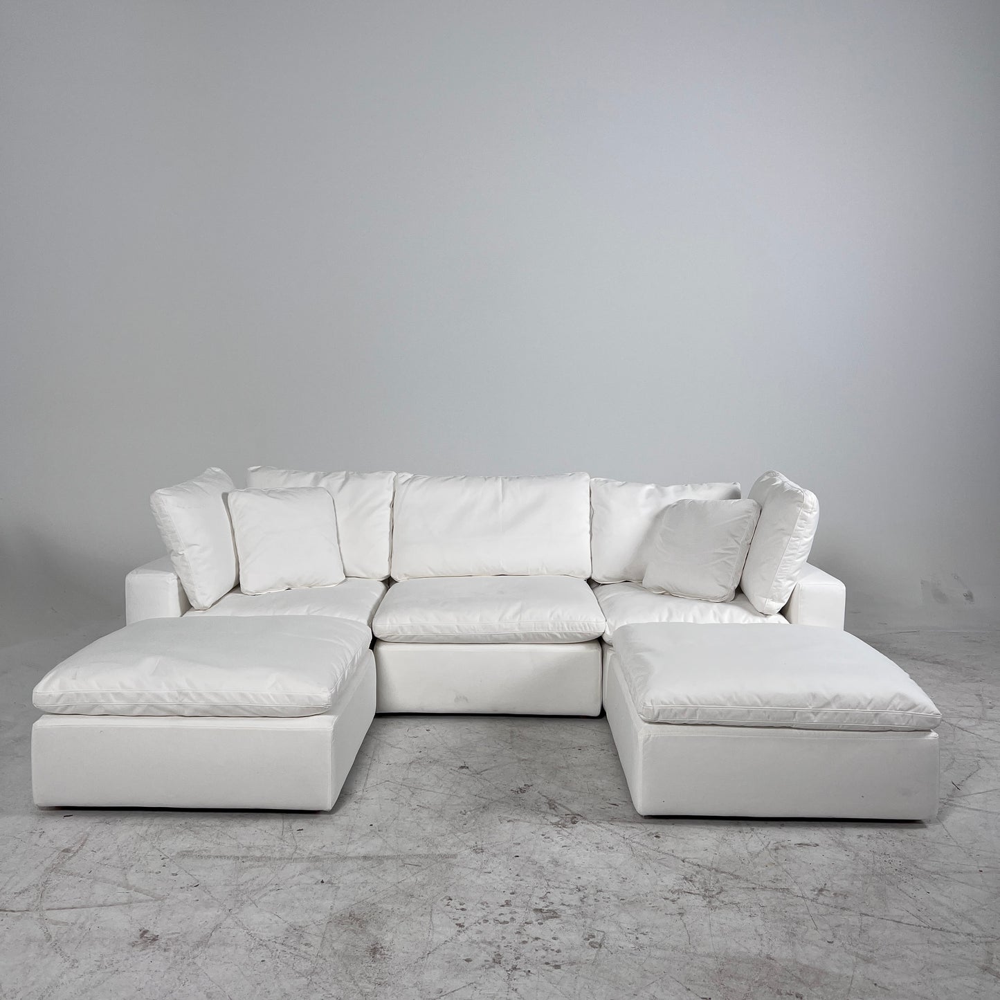 Brand New Moe's cloud sectional. 5 piece L shaped sofa couch. Delivery available