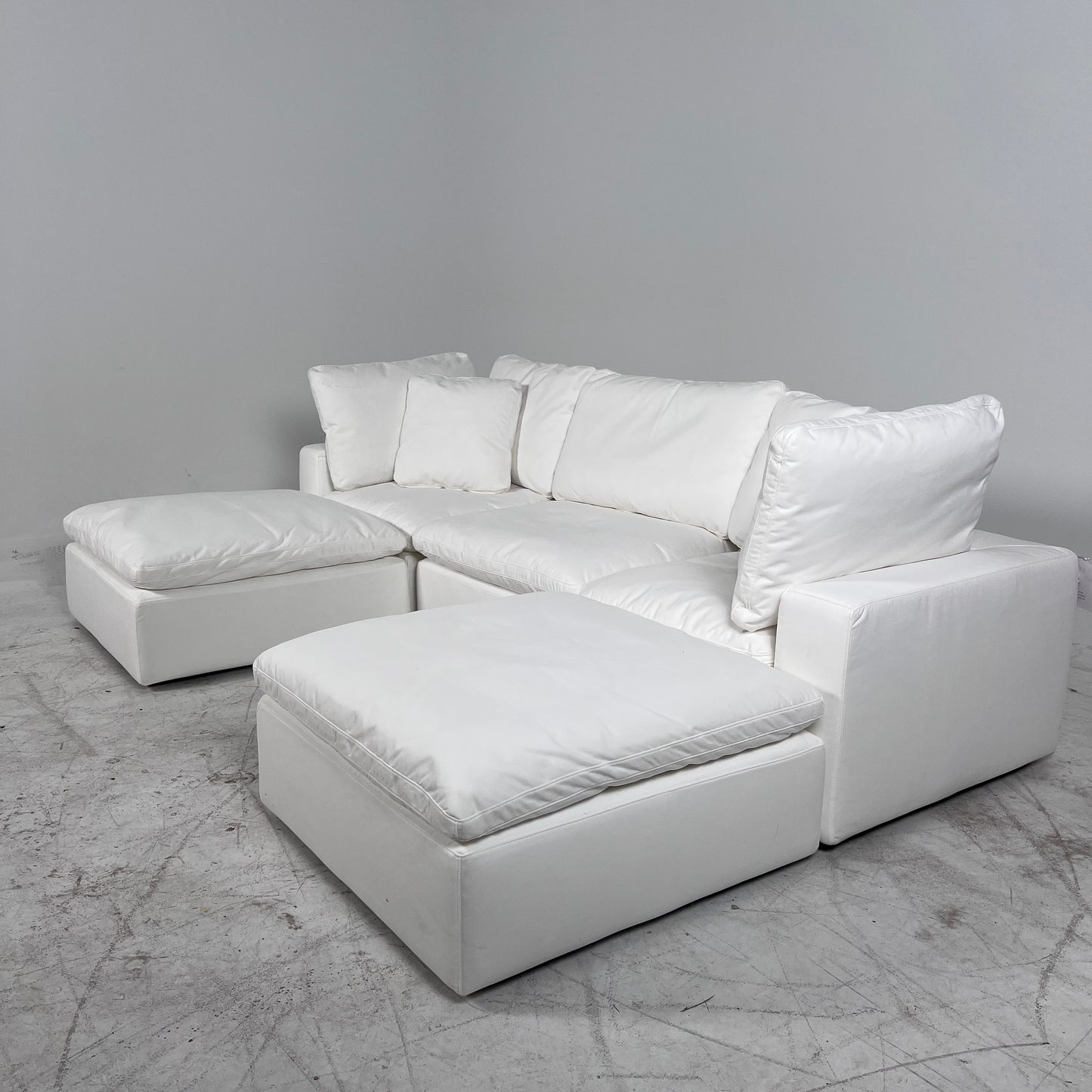 Brand New Moe's cloud sectional. 5 piece L shaped sofa couch. Delivery available