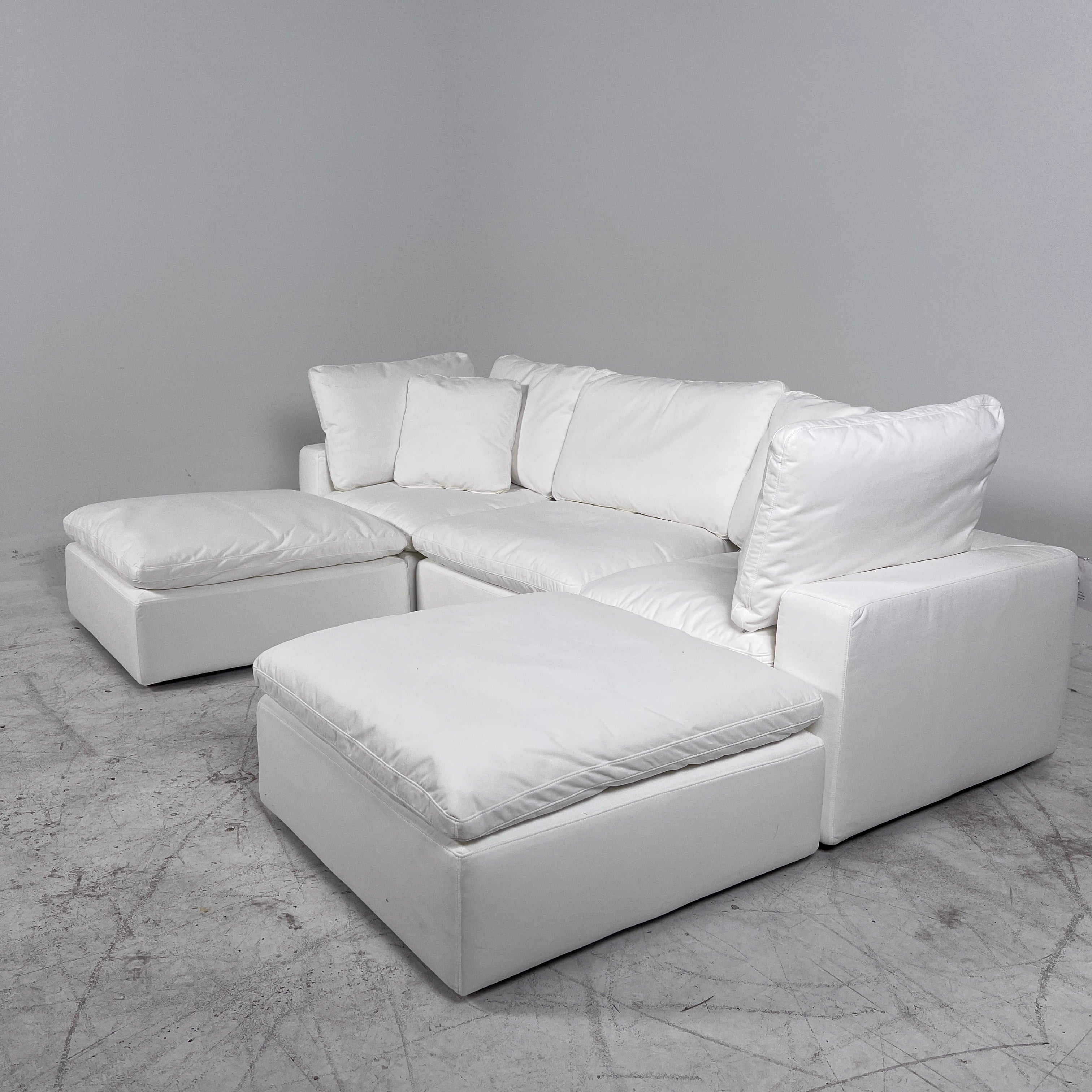 Brand New Moe's cloud sectional. 5 piece L shaped sofa couch. Delivery available