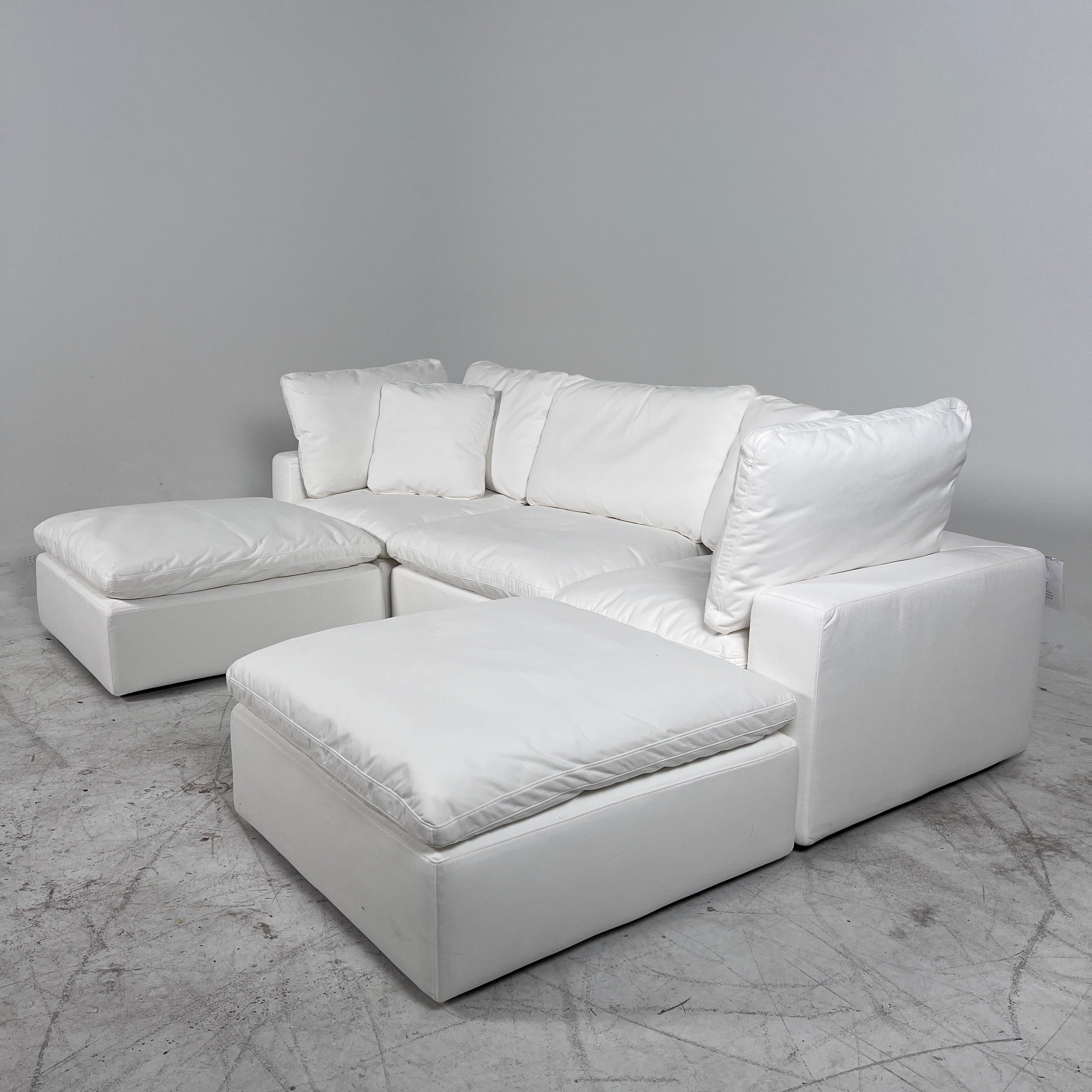 Brand New Moe's cloud sectional. 5 piece L shaped sofa couch. Delivery available