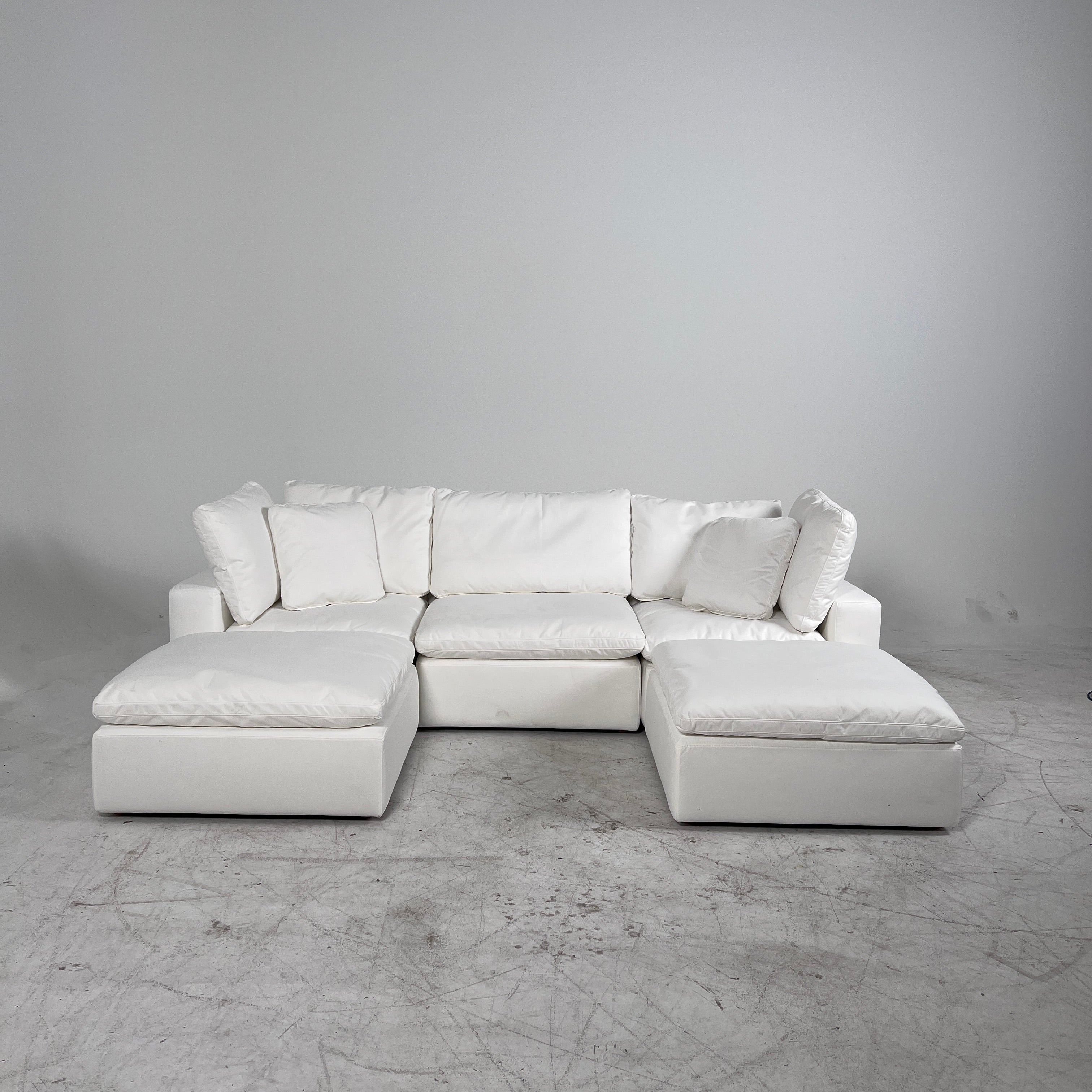 Brand New Moe's cloud sectional. 5 piece L shaped sofa couch. Delivery available