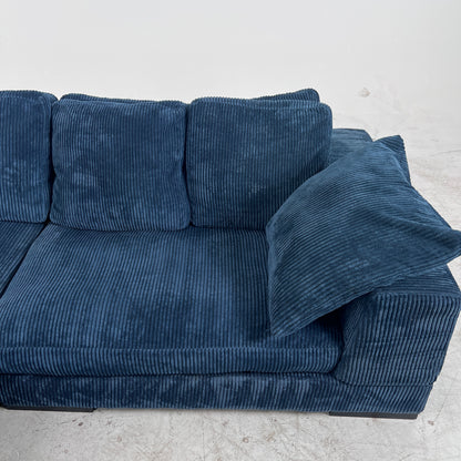Moe's plunge sectional. Reversible L shaped sofa couch.