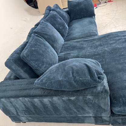 Moe's plunge sectional. Reversible L shaped sofa couch.