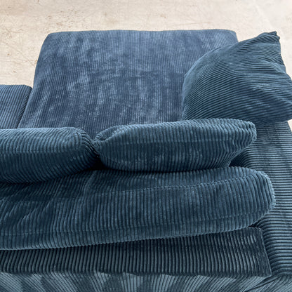 Moe's plunge sectional. Reversible L shaped sofa couch.