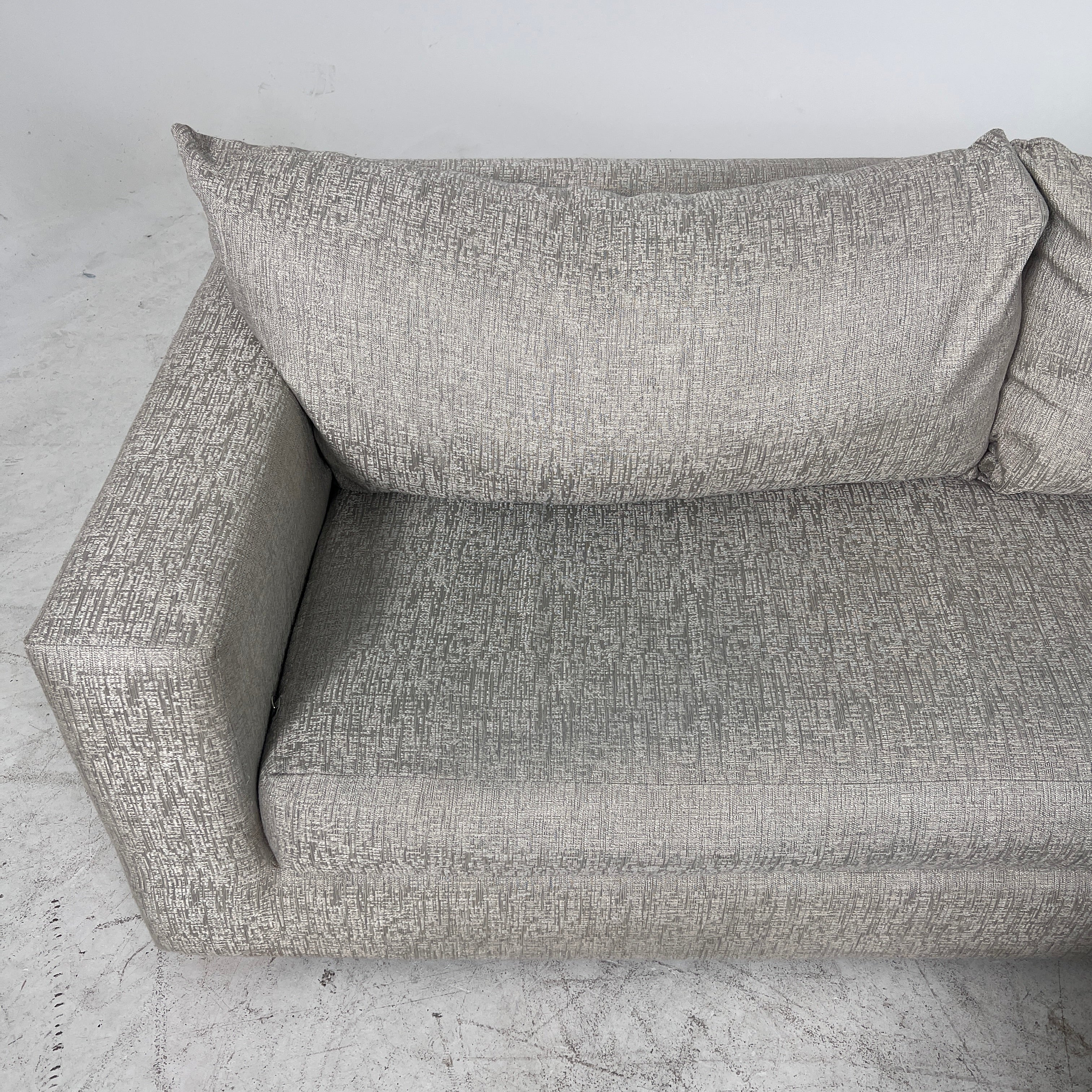 Fabric sectional. 2 piece L shaped sofa couch. delivery available