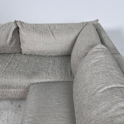 Fabric sectional. 2 piece L shaped sofa couch. delivery available