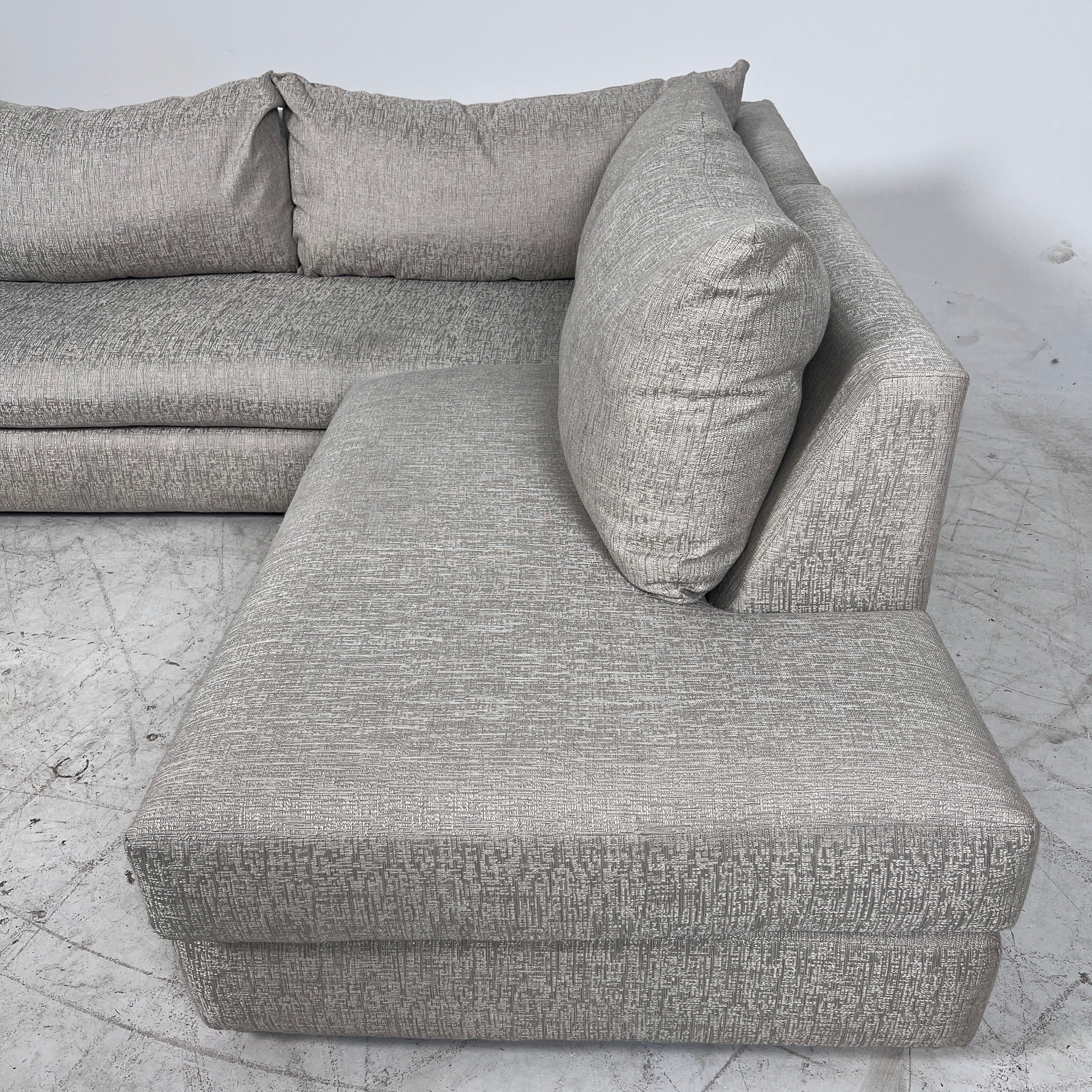 Fabric sectional. 2 piece L shaped sofa couch. delivery available