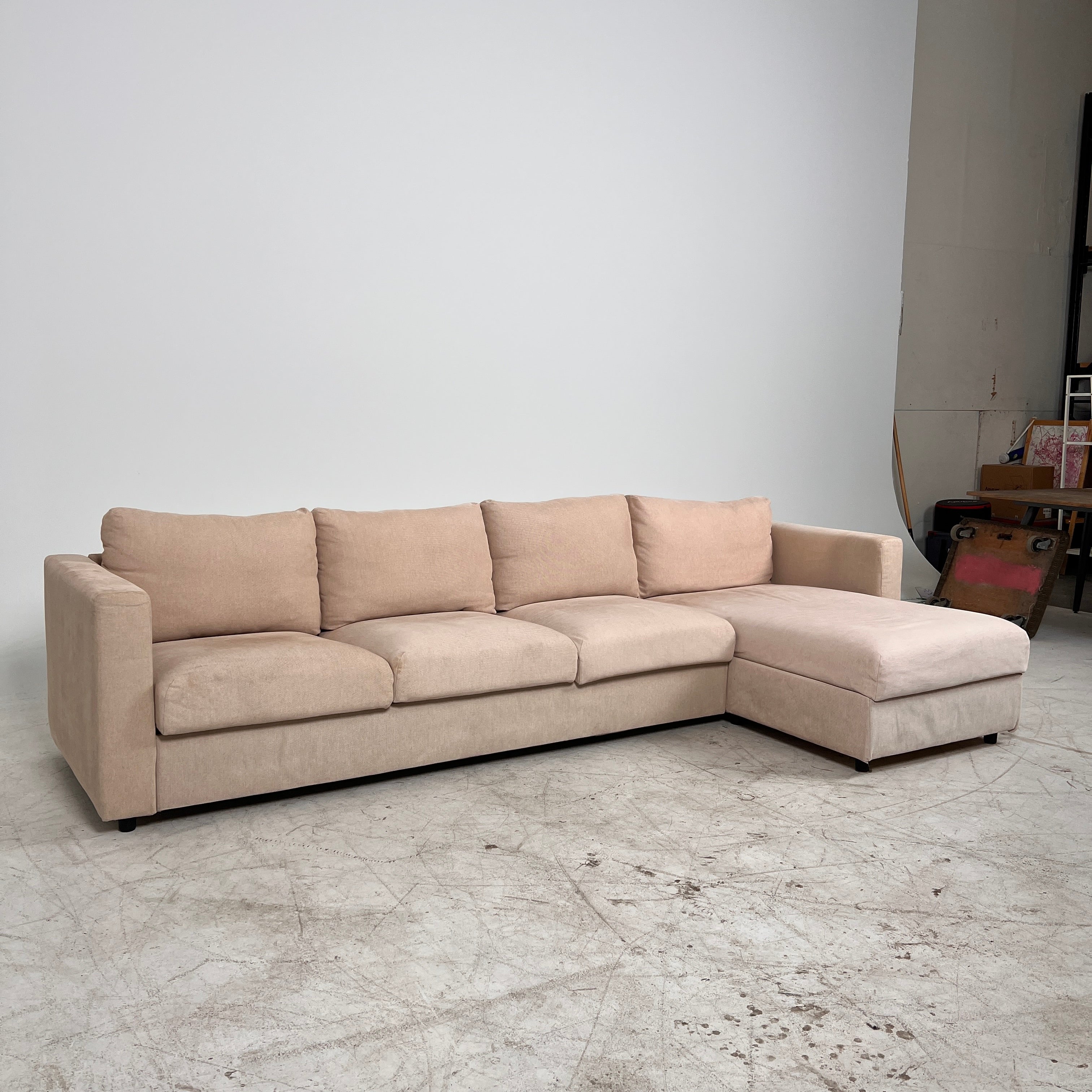 Ikea Finnala Sectional with storage. L shaped sofa couch.