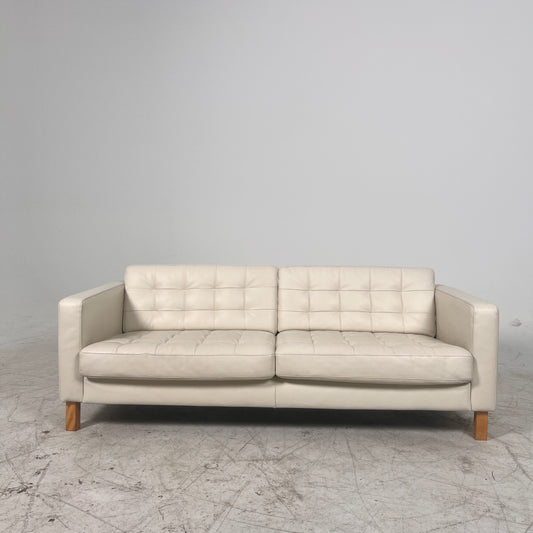 Ikea Morabo Leather Sofa. Large loveseat couch. delivery available