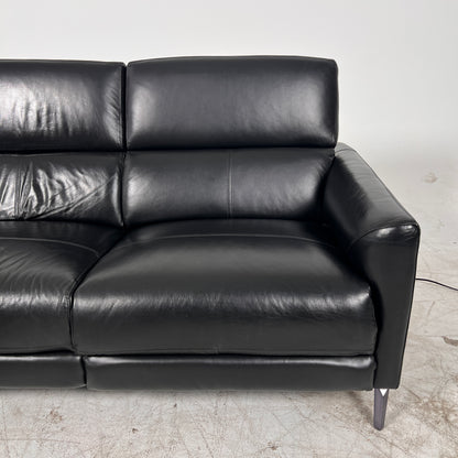 Leather Reclining sectional. Power reclining sofa couch. Delivery available