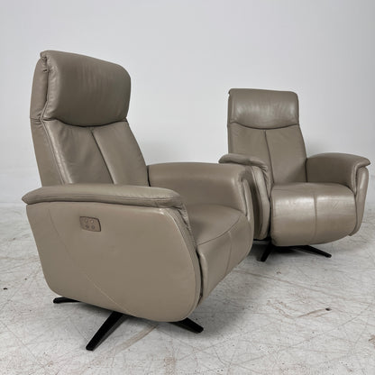 Matching Power Reclining Chairs. 2 Electric reclining  Armchairs. Delivery available