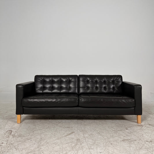 Ikea Morabo Leather Loveseat. 3 seater sofa couch. Delivery Available.