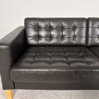 Ikea Morabo Leather Loveseat. 3 seater sofa couch. Delivery Available.