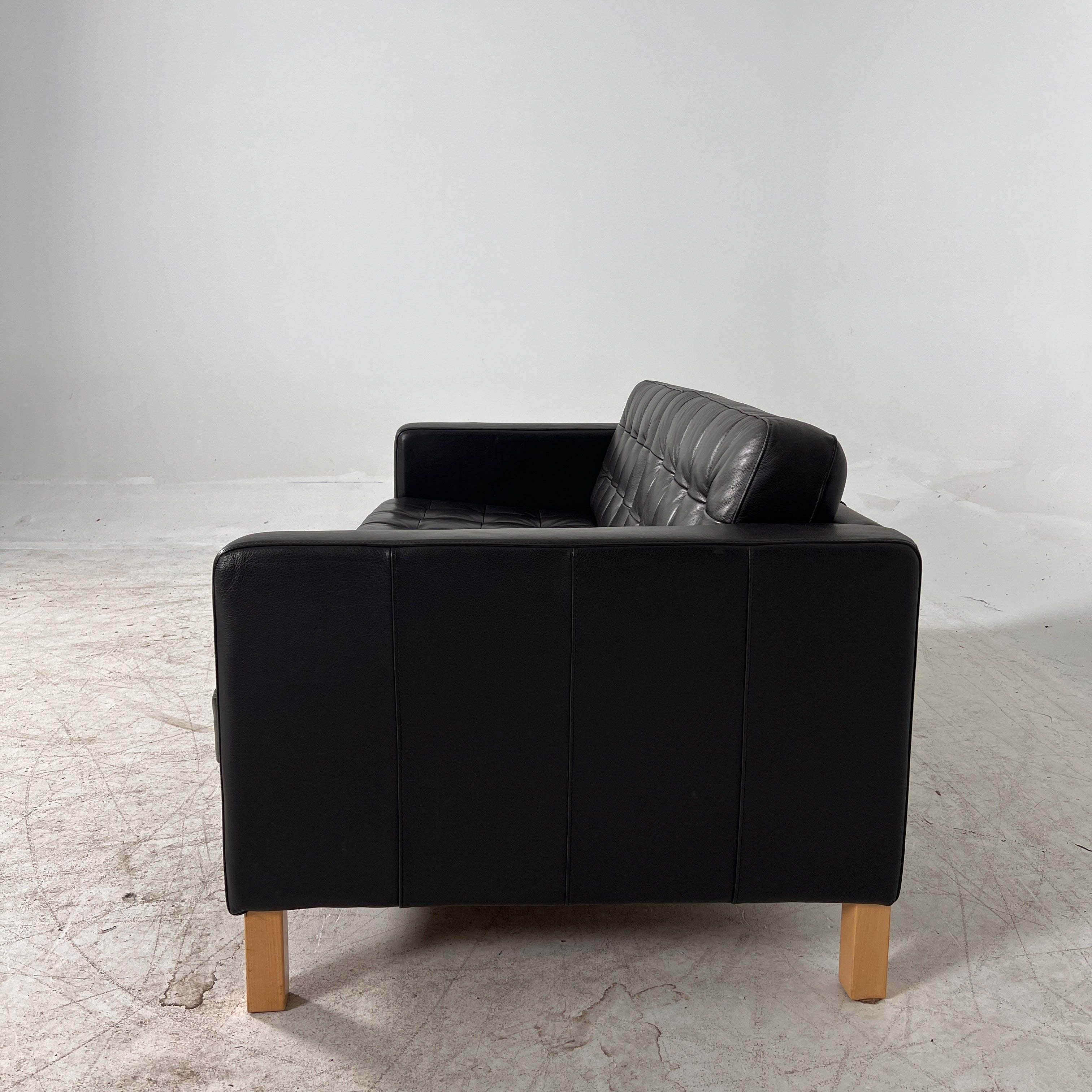 Ikea Morabo Leather Loveseat. 3 seater sofa couch. Delivery Available.