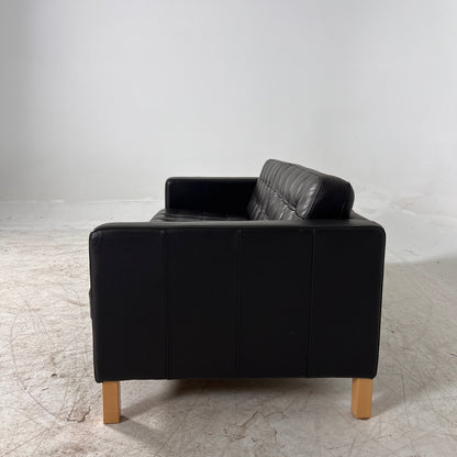 Ikea Morabo Leather Loveseat. 3 seater sofa couch. Delivery Available.