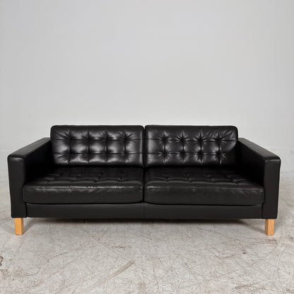 Ikea Morabo Leather Loveseat. 3 seater sofa couch. Delivery Available.