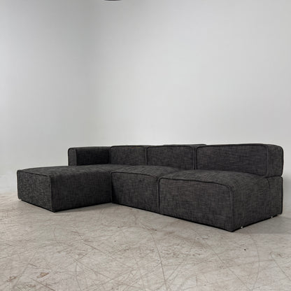 Article quadra sectional. 3 piece modular L shaped sofa couch. Delivery available