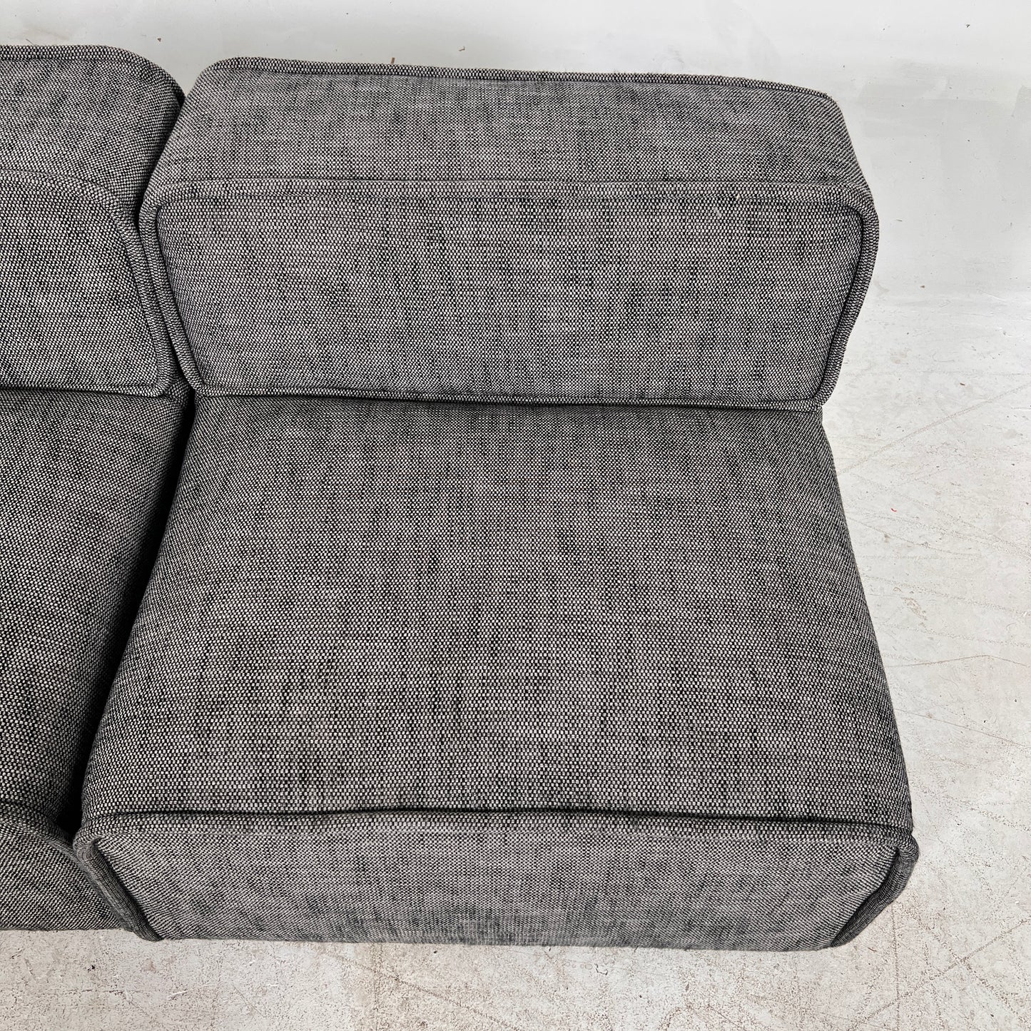 Article quadra sectional. 3 piece modular L shaped sofa couch. Delivery available