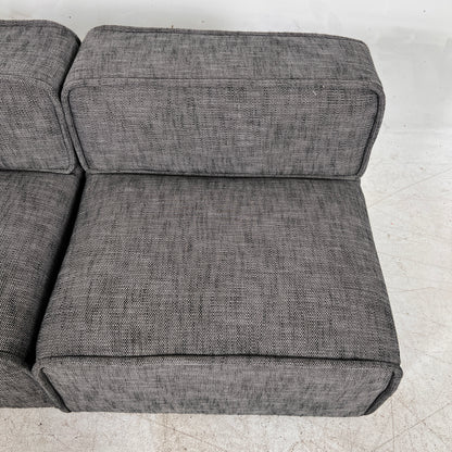 Article quadra sectional. 3 piece modular L shaped sofa couch. Delivery available