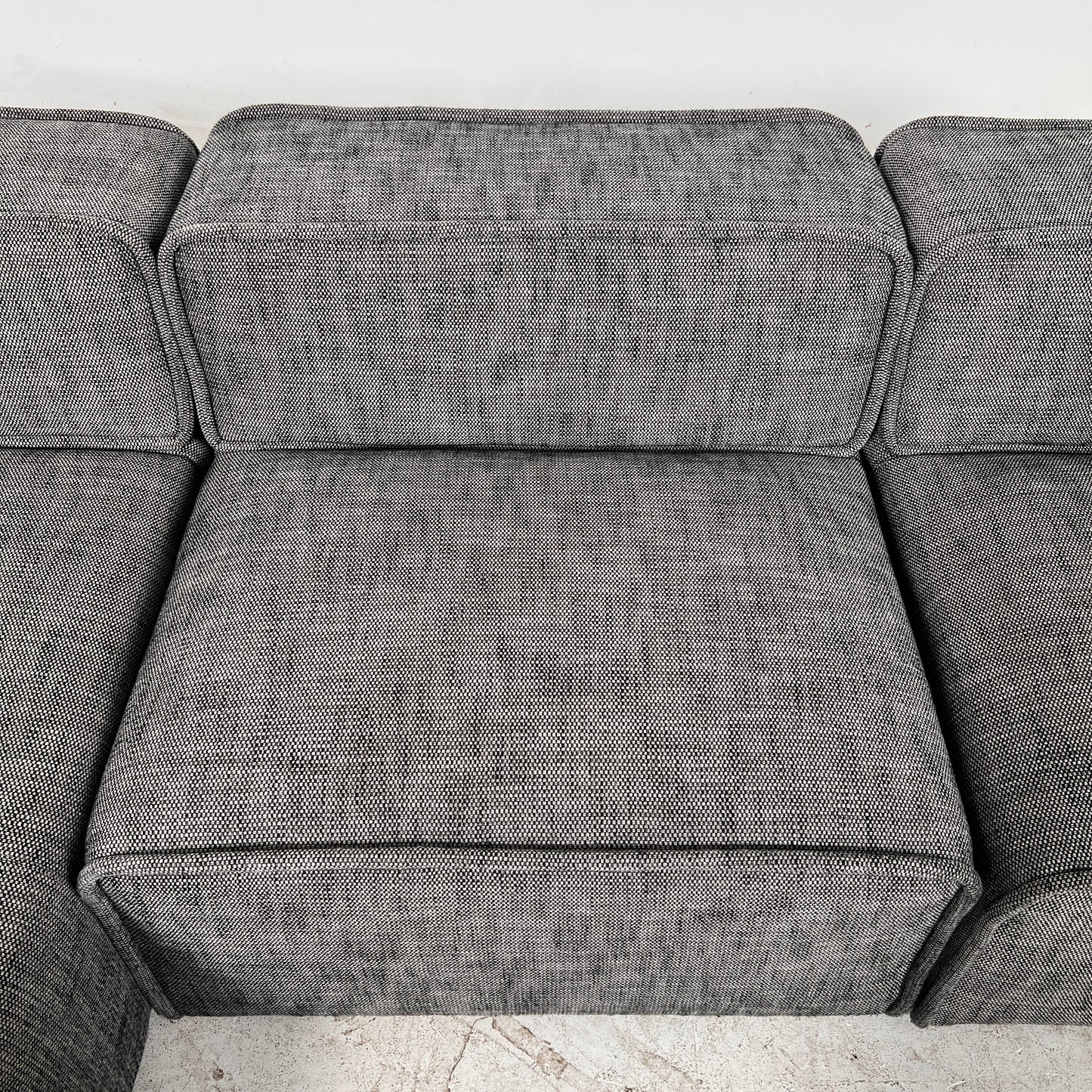 Article quadra sectional. 3 piece modular L shaped sofa couch. Delivery available