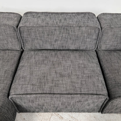 Article quadra sectional. 3 piece modular L shaped sofa couch. Delivery available