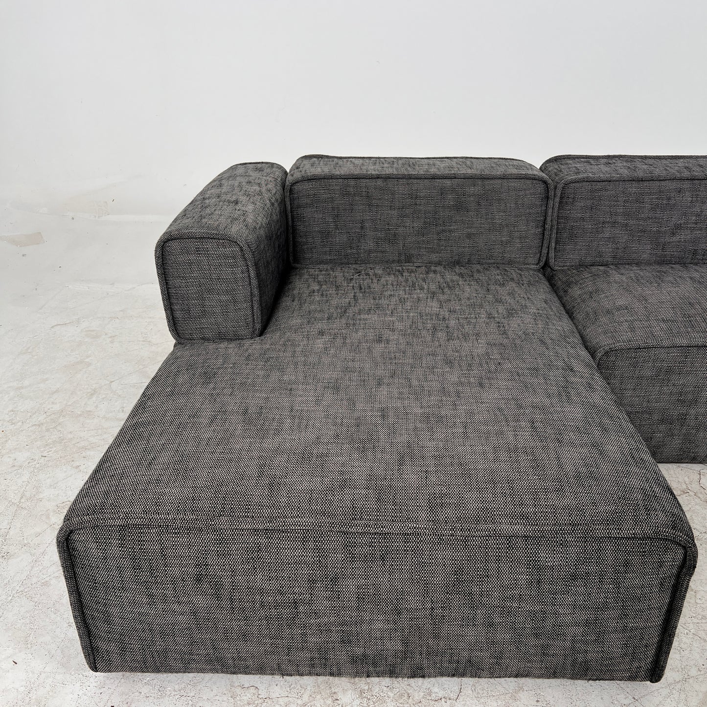 Article quadra sectional. 3 piece modular L shaped sofa couch. Delivery available