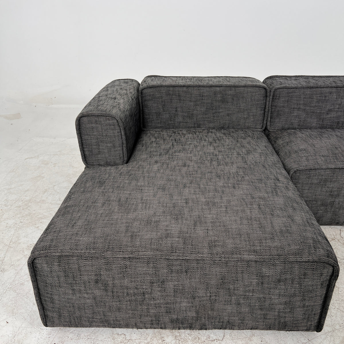 Article quadra sectional. 3 piece modular L shaped sofa couch. Delivery available