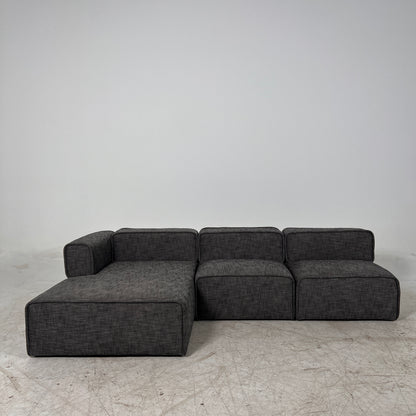 Article quadra sectional. 3 piece modular L shaped sofa couch. Delivery available