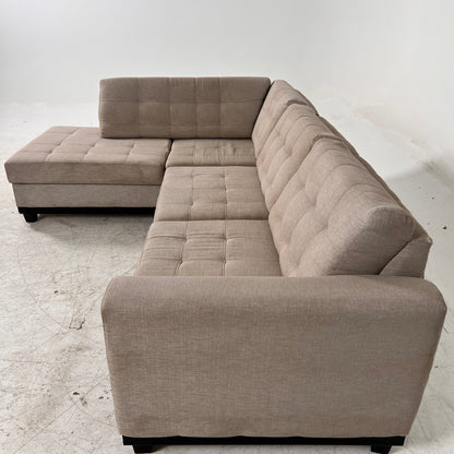 Fabricca sectional. Italian L shaped sofa couch. Delivery available