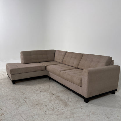 Fabricca sectional. Italian L shaped sofa couch. Delivery available
