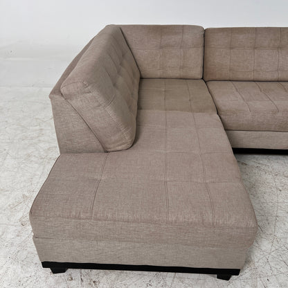 Fabricca sectional. Italian L shaped sofa couch. Delivery available