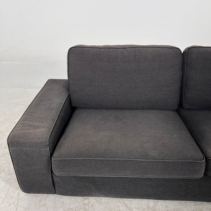 Ikea kivik 3 seater sofa. Fabric couch. Delivery available