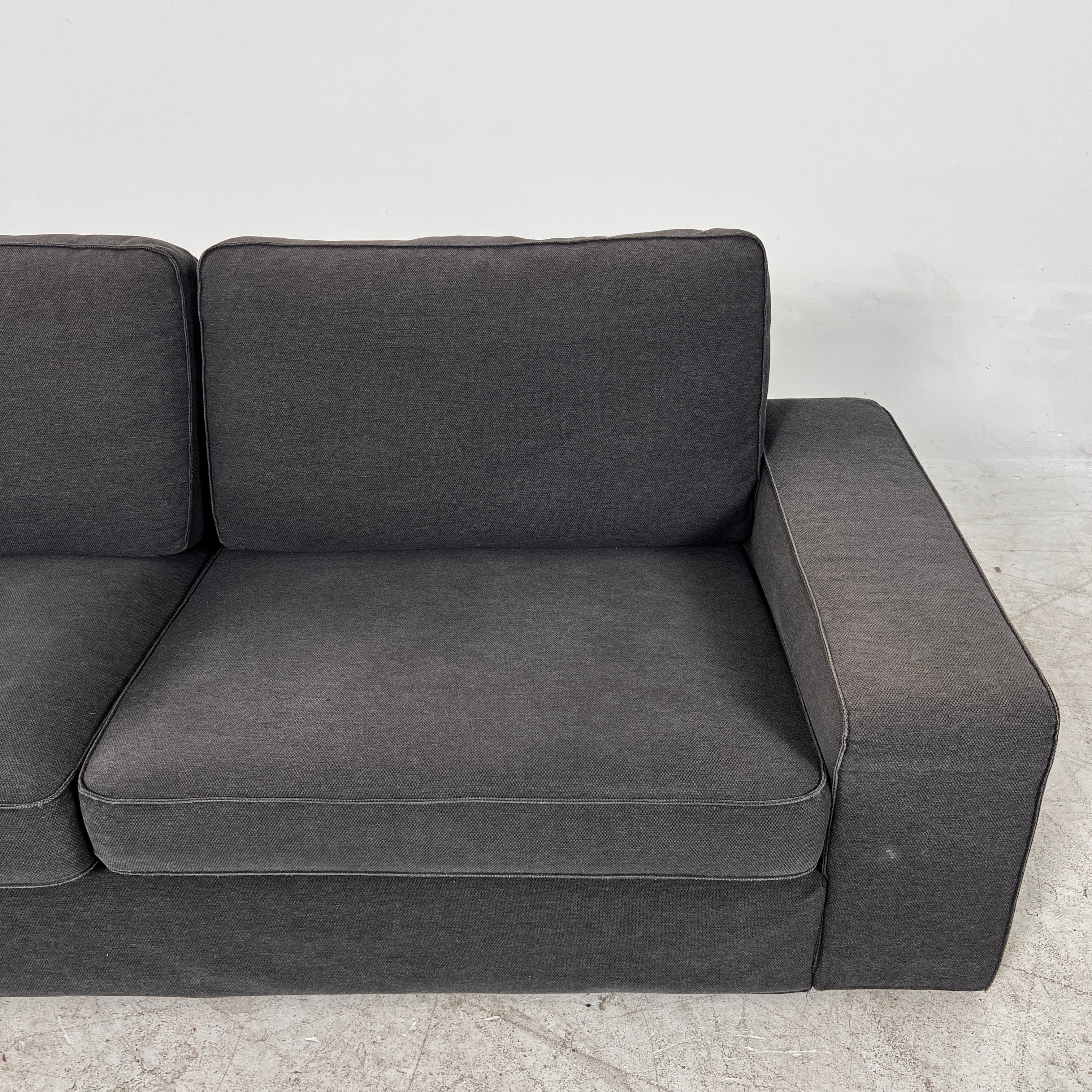 Ikea kivik 3 seater sofa. Fabric couch. Delivery available