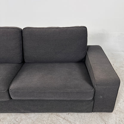 Ikea kivik 3 seater sofa. Fabric couch. Delivery available