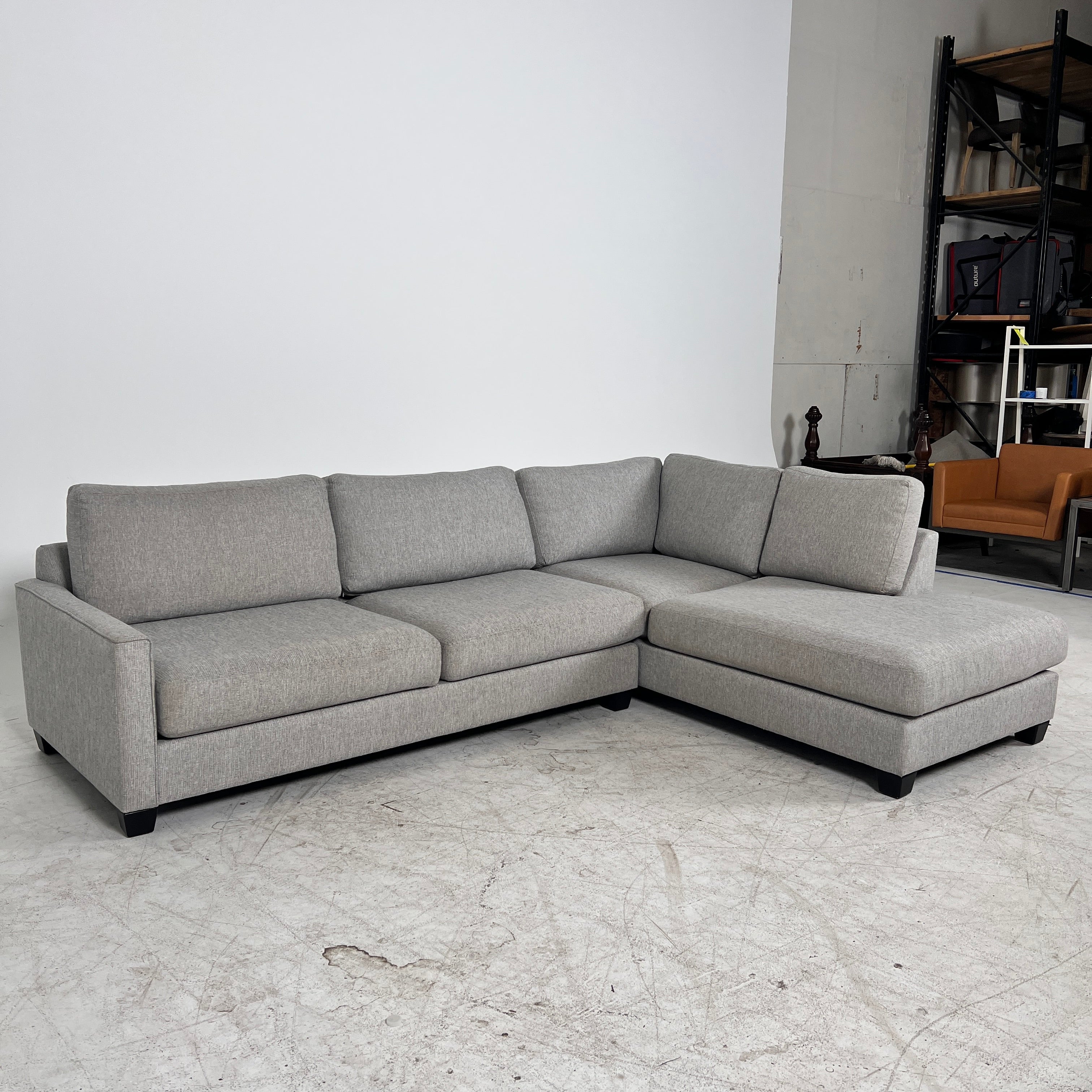 Urban Barn Liberty Sectional. L shaped sofa couch. Delivery available