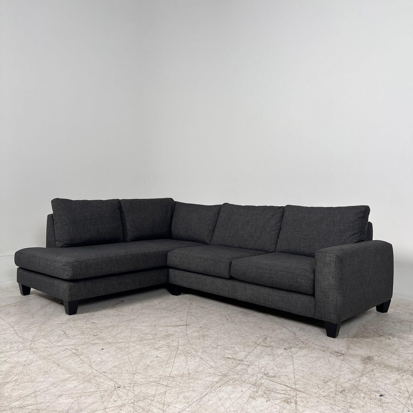 Urban Barn Liberty Sectional. L shaped sofa couch. Delivery available