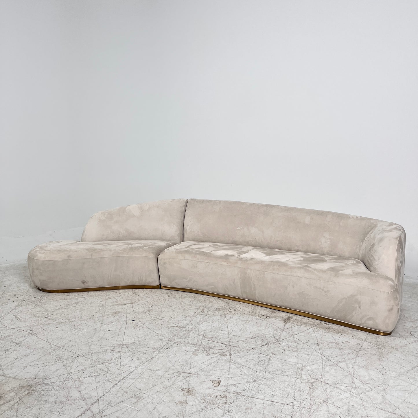 Rove Concept  REYA Curved Sectional. 2 piece Sofa couch. Delivery available
