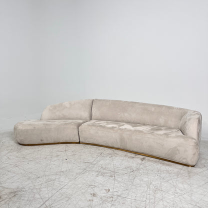 Rove Concept  REYA Curved Sectional. 2 piece Sofa couch. Delivery available