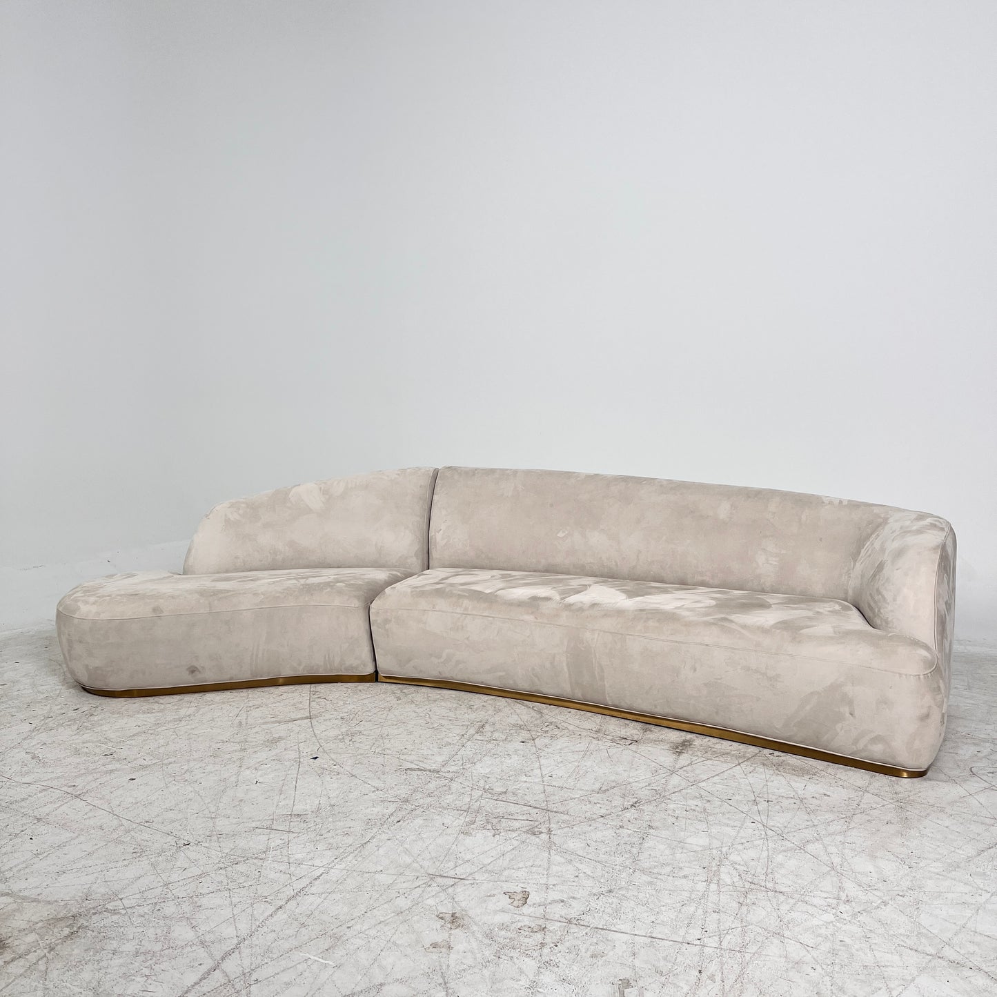 Rove Concept  REYA Curved Sectional. 2 piece Sofa couch. Delivery available