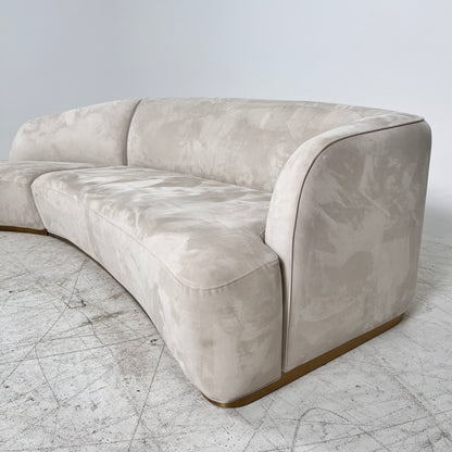 Rove Concept  REYA Curved Sectional. 2 piece Sofa couch. Delivery available