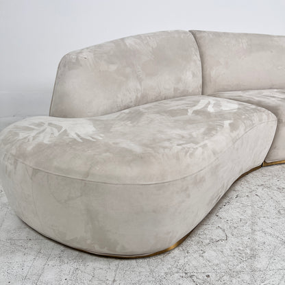 Rove Concept  REYA Curved Sectional. 2 piece Sofa couch. Delivery available