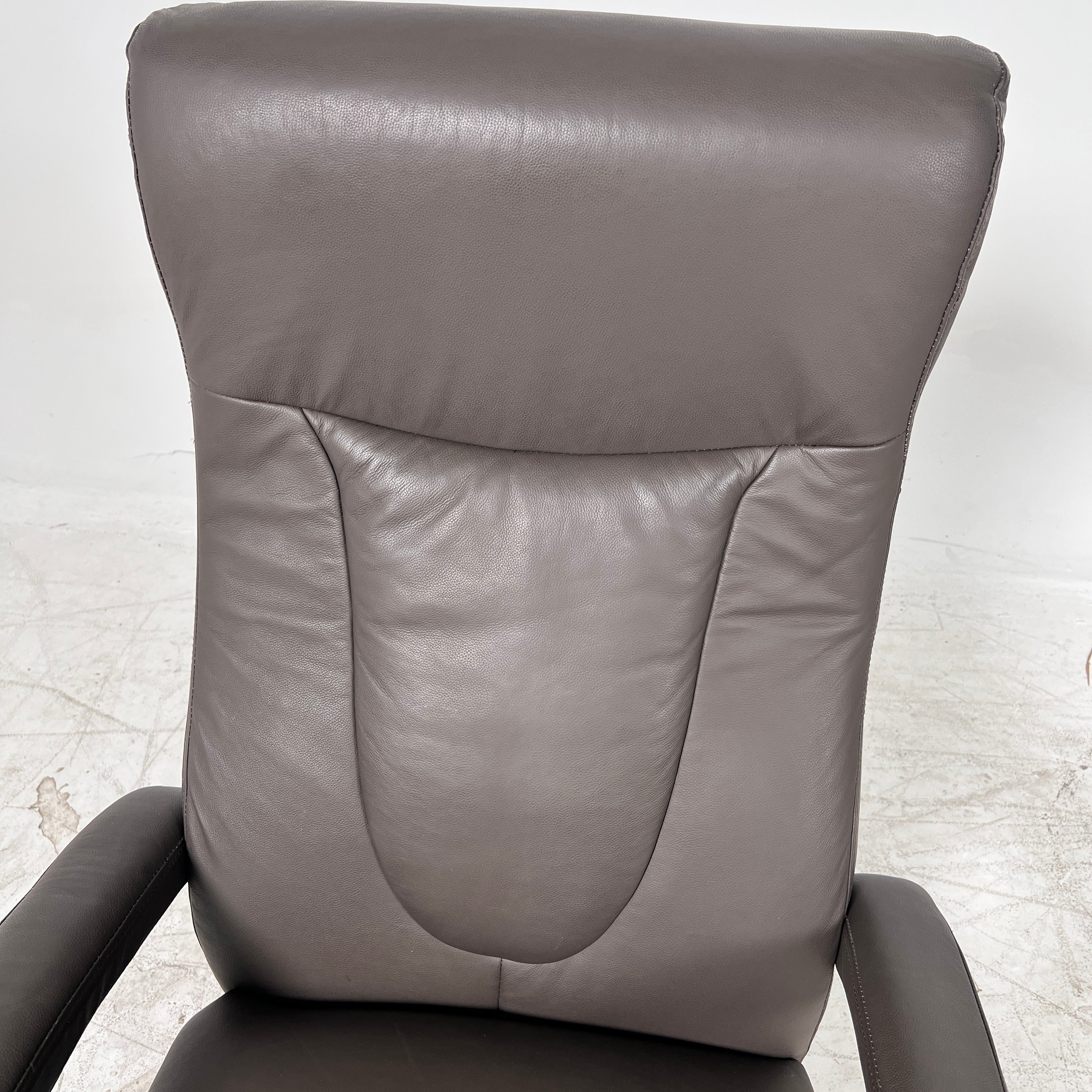 Brown Swivel Recliner chair. Leather Reclining chair. Delivery available