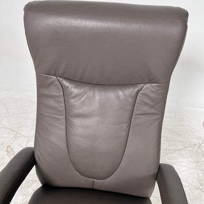 Brown Swivel Recliner chair. Leather Reclining chair. Delivery available