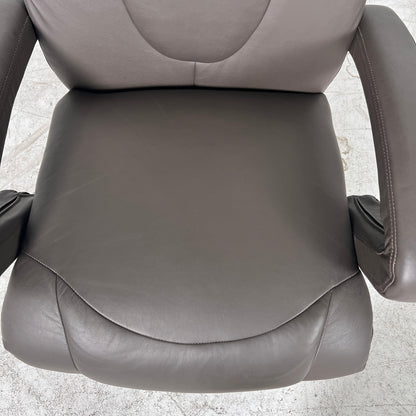 Brown Swivel Recliner chair. Leather Reclining chair. Delivery available