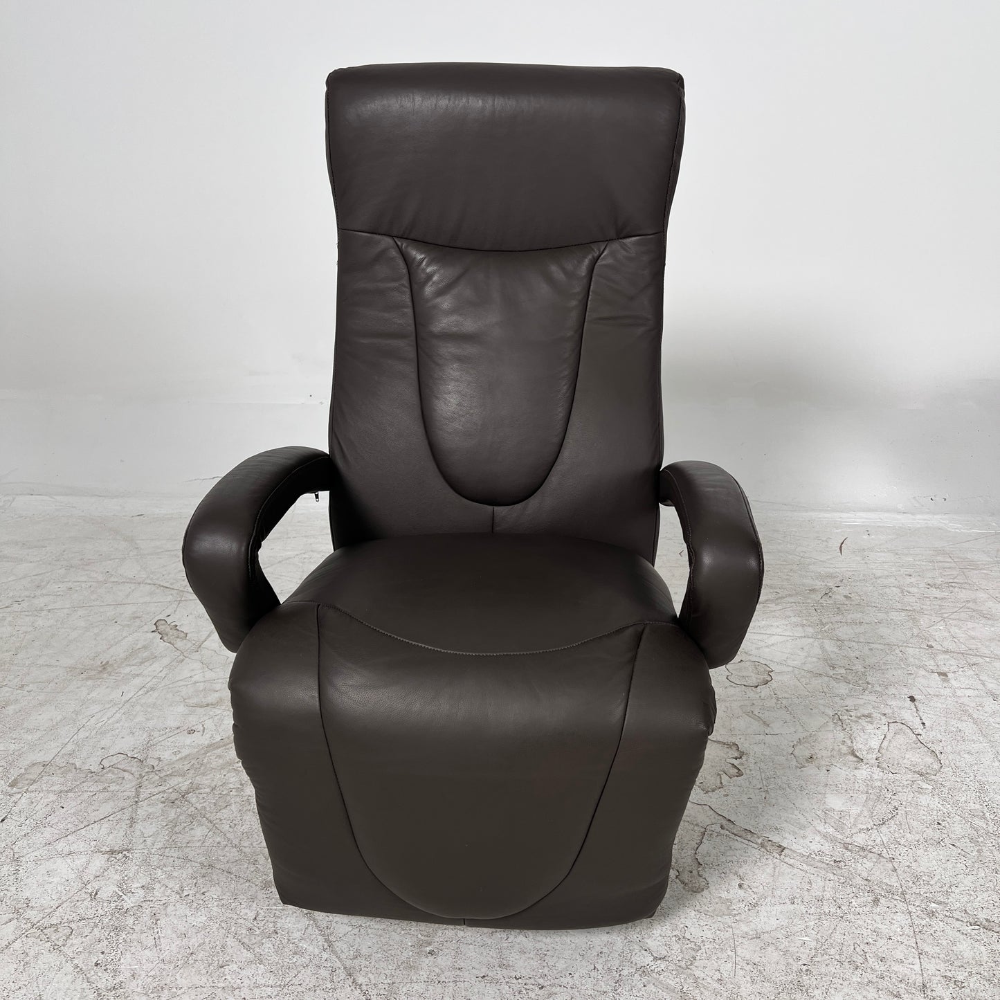 Brown Swivel Recliner chair. Leather Reclining chair. Delivery available