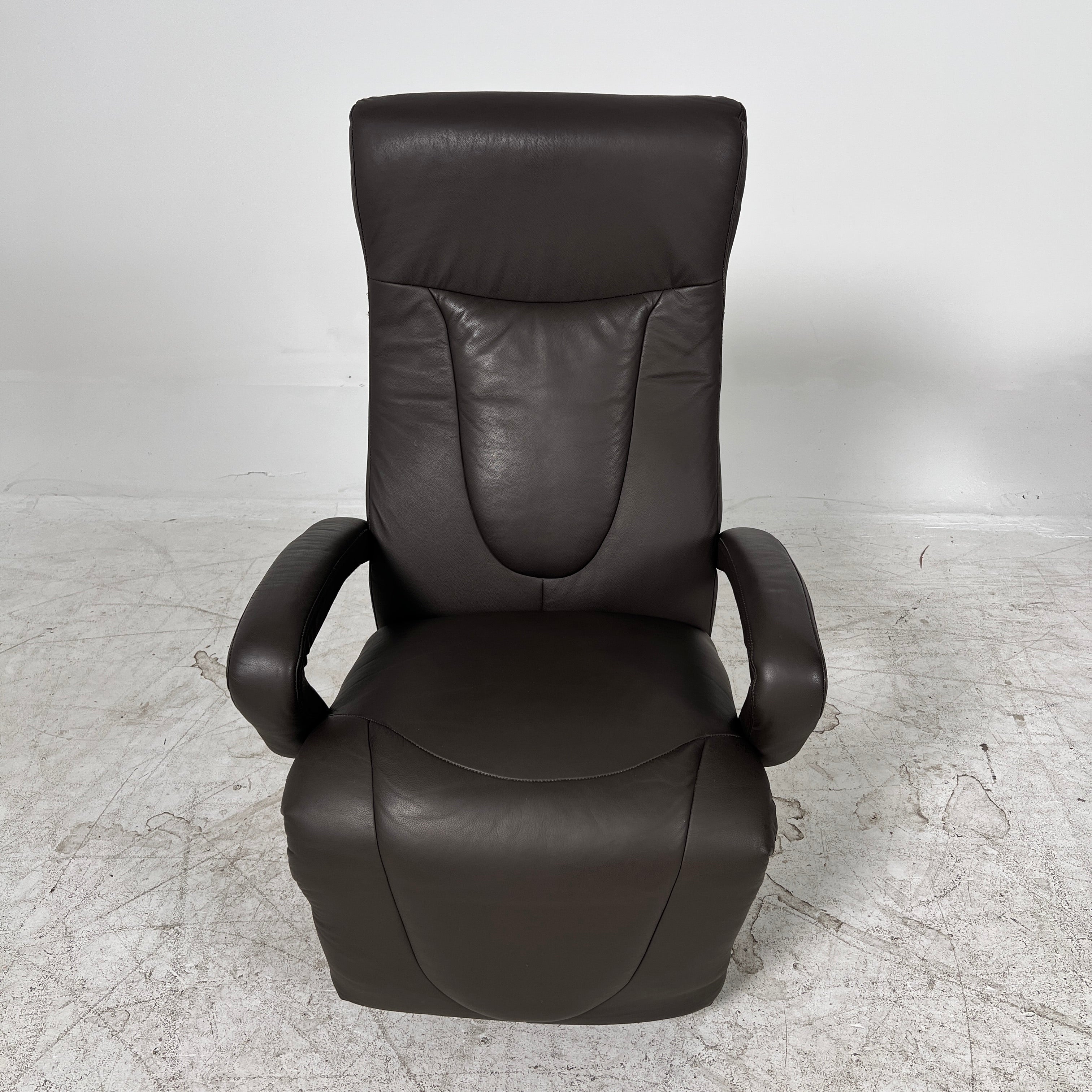 Brown Swivel Recliner chair. Leather Reclining chair. Delivery available