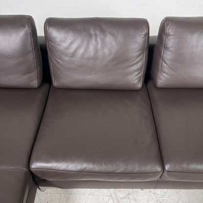 Kelvin Giormani Sectional. Leather L shaped sofa couch. Delivery available